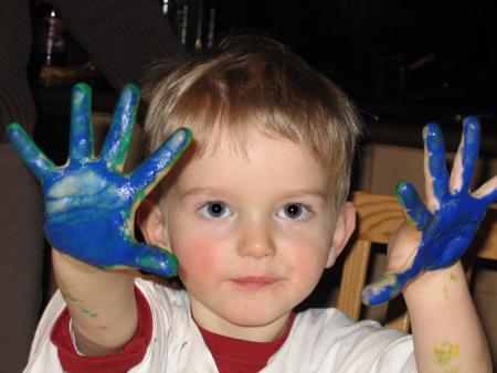 Horreur, je me transforme en schtroumphf !