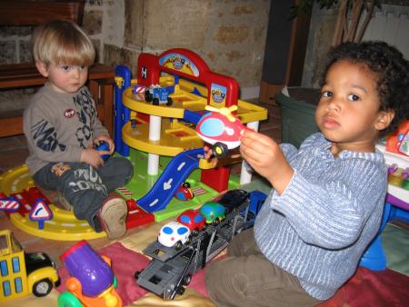 Pas de doute, on est bien des gar�ons...