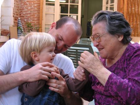 Ma grand mamie d'Albi que je ne vois pas assez...