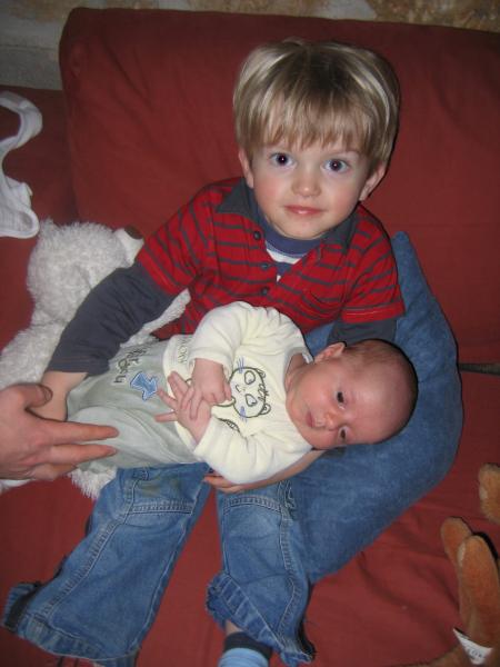 Fier de mon petit fr�re