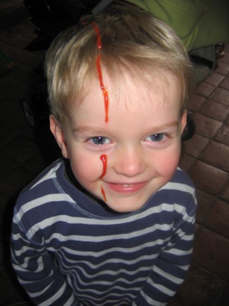 Papa a eu une TRES grosse frayeur...