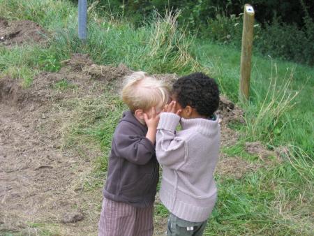 Partie de colin-maillard