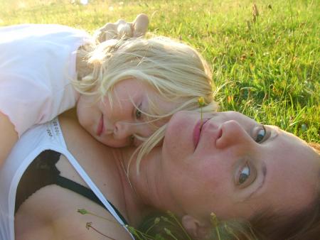 Tata et Romane aux champs...