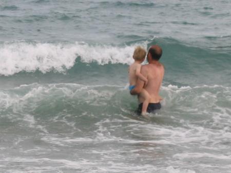 Sur la mer qui fait le gros dos...