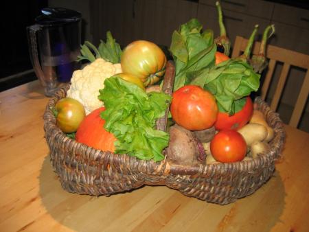 Produits du jardin de Papi et Mamie de la Vapaudie