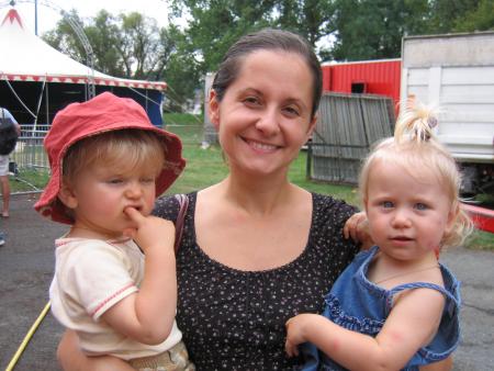 Et l� c'est un num�ro d'�quilibriste...