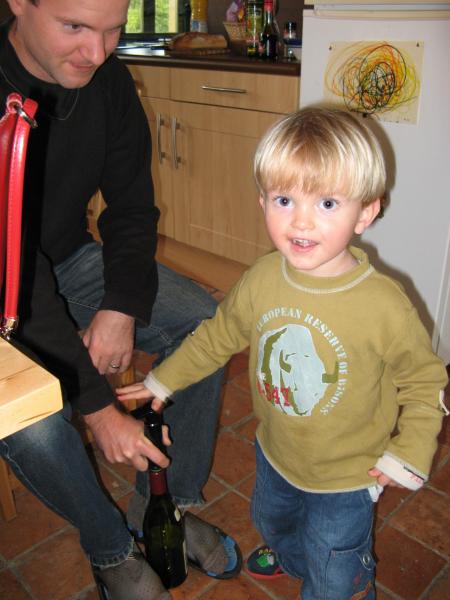 Zut, on croyait s'en ouvrir une en douce, Maman �tait l�...