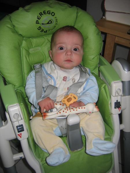 La chaise haute reprend du service...