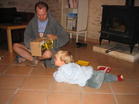 J'ai embauch� un ouvreur de paquet !